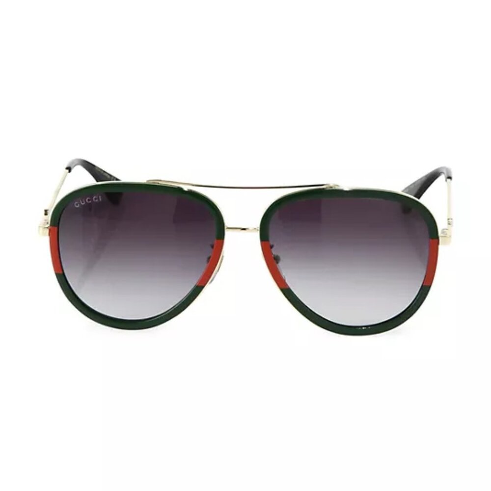 ✅ Gucci GG0062S Sunglasses Complete Set NEW (Case, Cloth, Authenticity) ⭐NEW - Picture 8 of 17